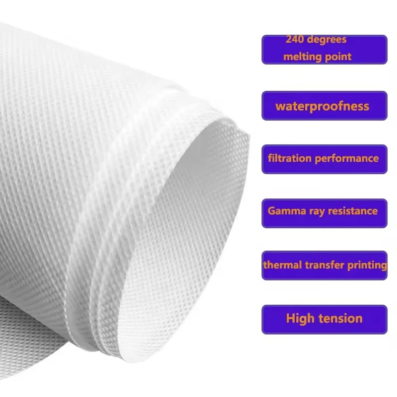 10-25gsm thick  PET/recycled polyester/nylon PA6/ biodegradable PLA  spunbond nonwoven fabric for interlining