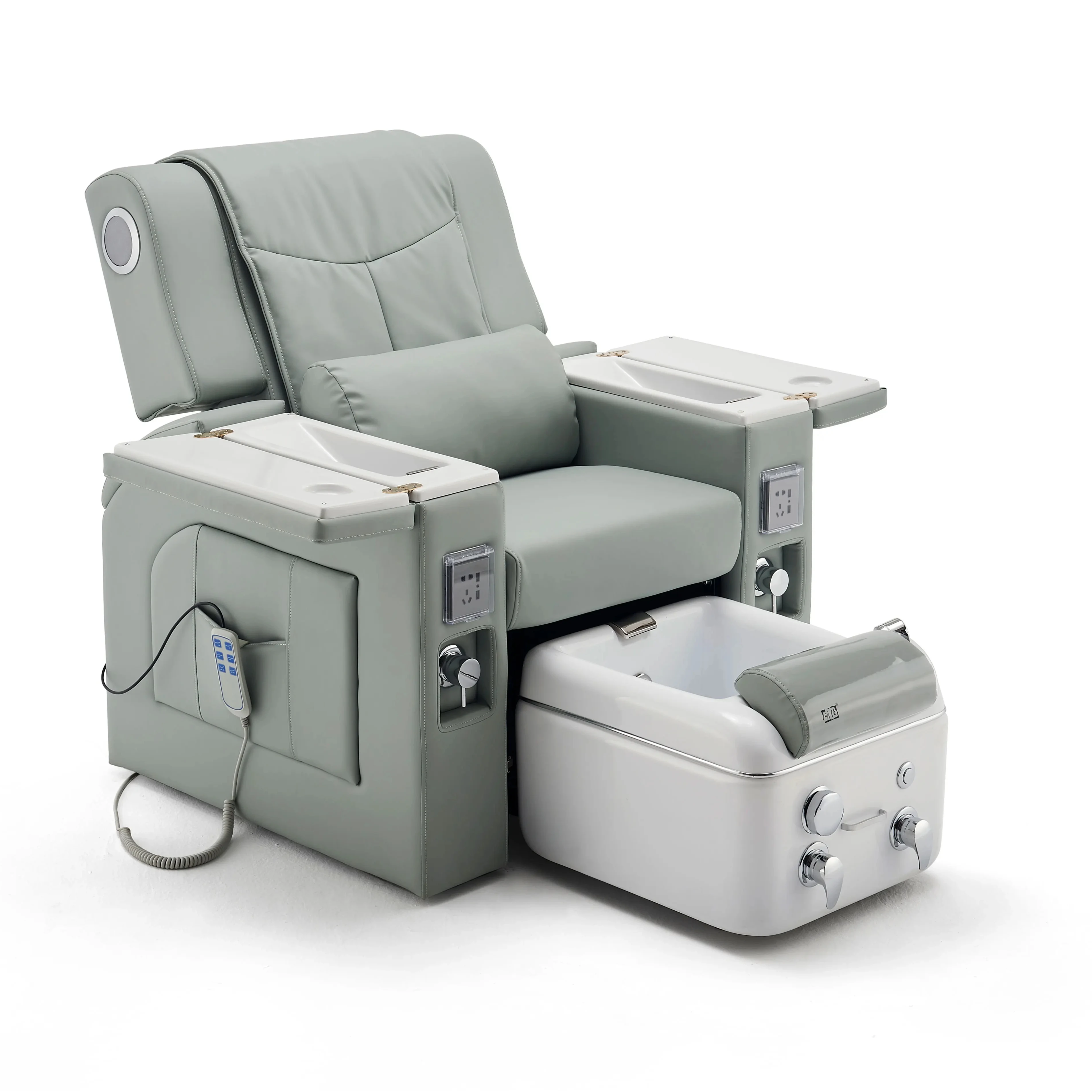 High quality Pipeless Whirlpool Foot Spa Full Body Massage Manicure Pedicure Chair and  No Plumbing Foot Spa Manicure