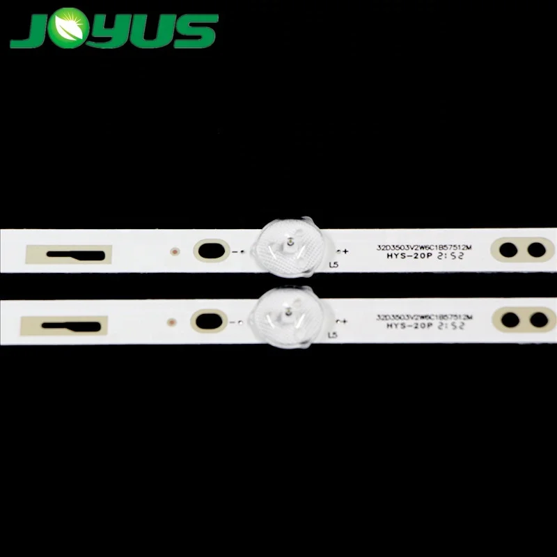 Regletas светодиодов ТВ ПОДСВЕТКА 32 3v 6 MS-T320-3030-08A MC-32A06X MC-32A/3291 3210 JS-ME32M106ED.908L 2 шт = 1 комплект 575 мм
