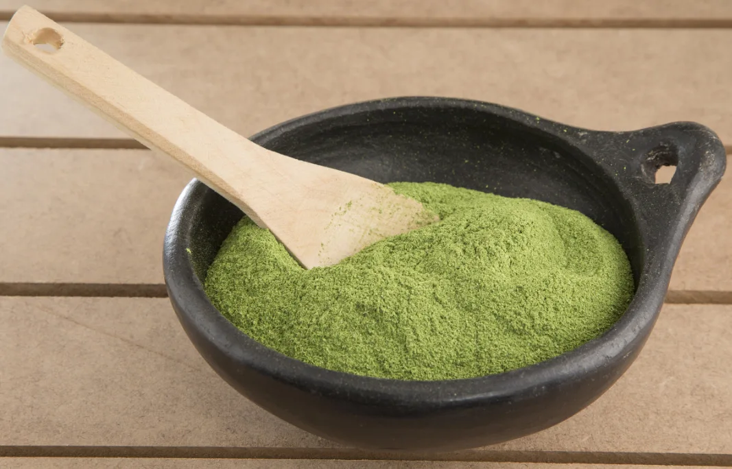 Высококачественный японский порошок зеленого чая Matcha-насыщенный вкус вишневого вкуса
