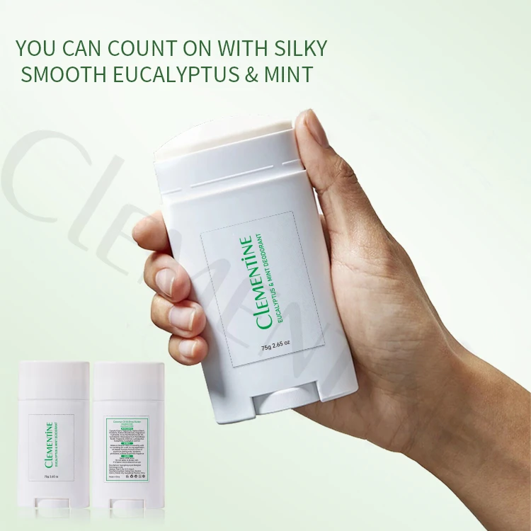 Supplier Organic Natural Vegan Cruelty Free Deodorant Stick aluminum free body deodorant antiperspirant stick for man women
