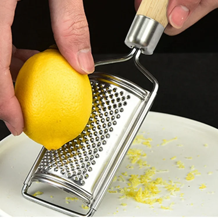 Kitchen Tools & Gadgets Vegetable Cheese Mincer Stainless Steel Lemon Grater and Citrus Zester