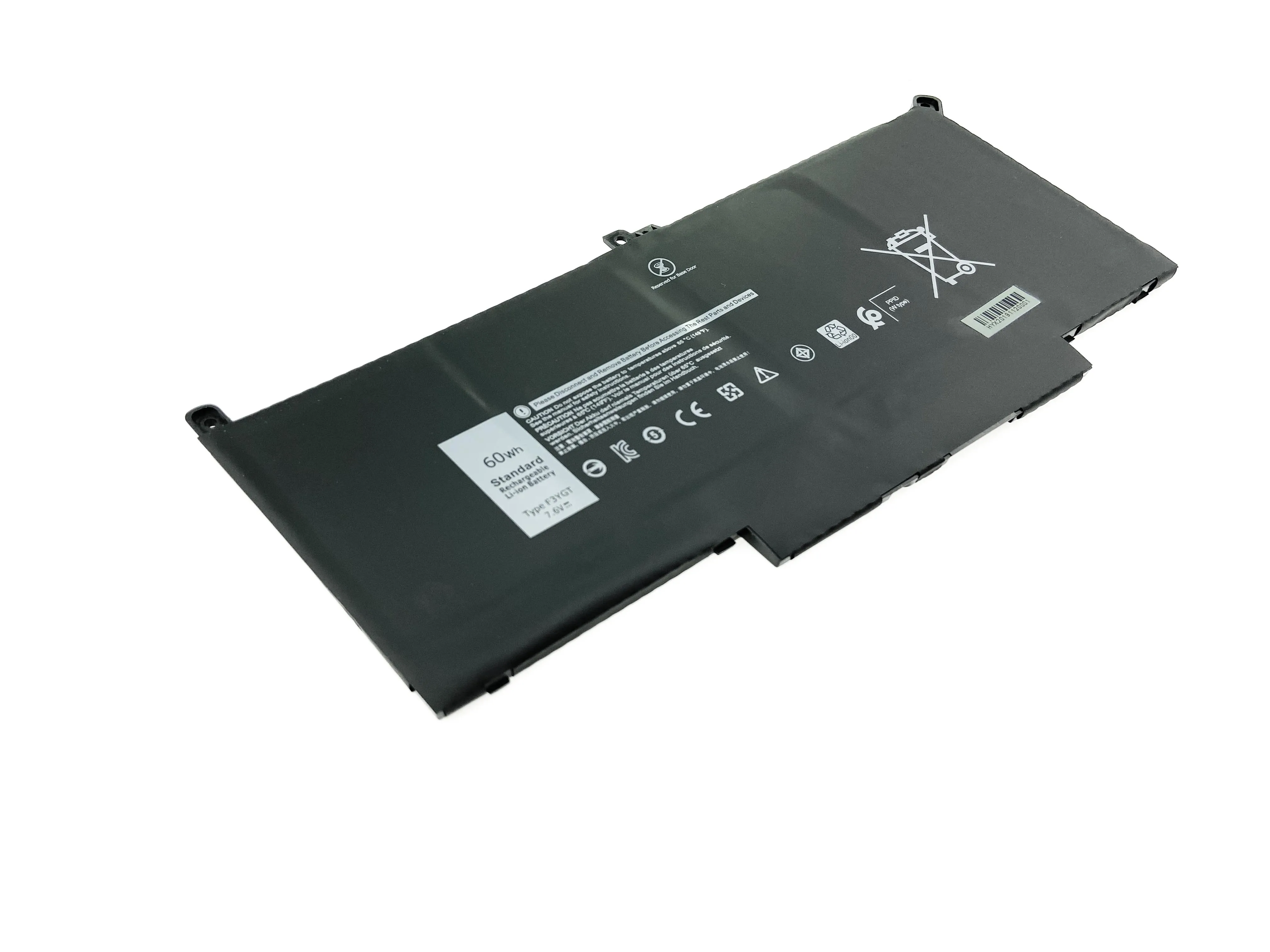  Аккумулятор F3YGT 7 6 в 60 Втч с 4 ячейками для ноутбука Dell Latitude E7280 E7480 E7290 E7380 E7390 E7490 серии 2X39G DM3WC