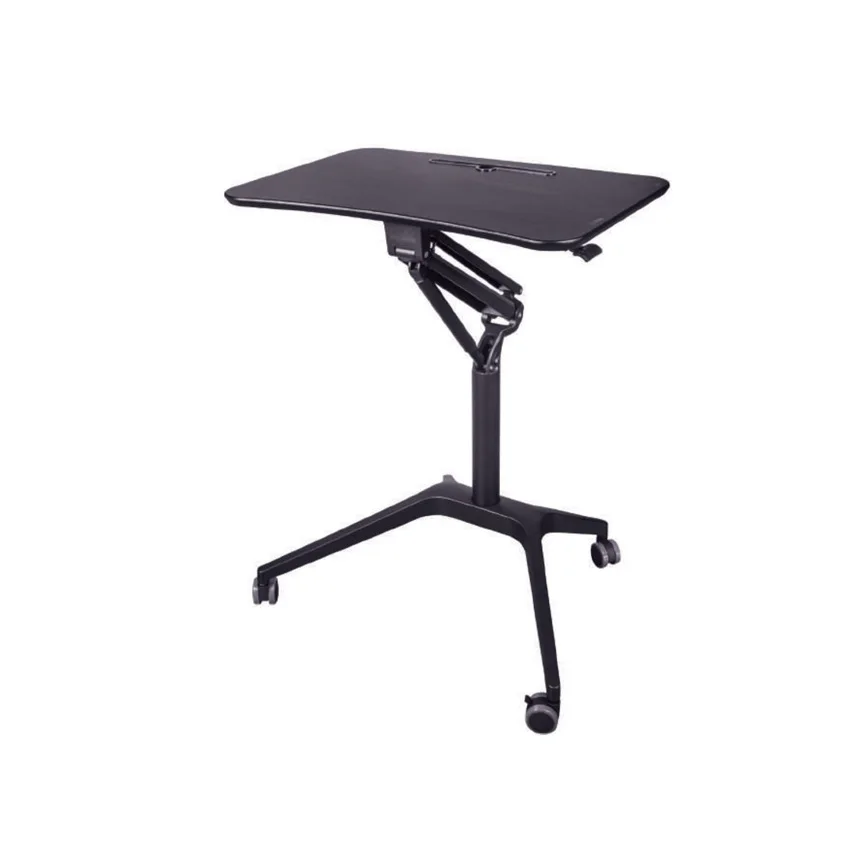 Space-saving pneumatic lifting table desktop computer desk folding table student desk teacher podium school