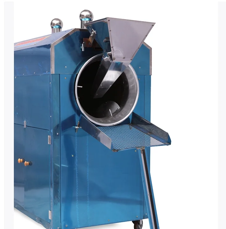 Electric automatic cashew nut processing machine / peanut roasting machine / coffee roaster for sale