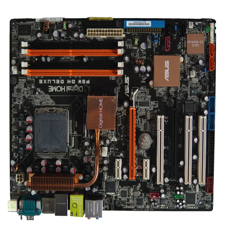 New Product Professional Computer Motherboard For ASUS P5W DH DELUXE with  LGA 775 DDR2