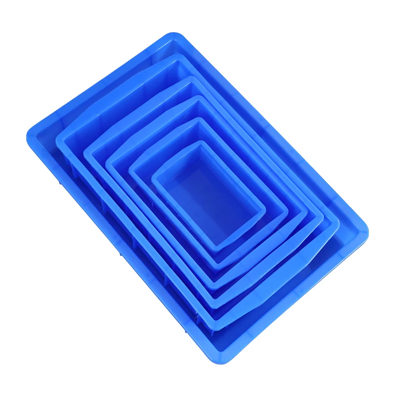 Container Turnover Crates Tote Box Transport Reasonable Price Storage Box Plastic Stackable Solid Box Bins