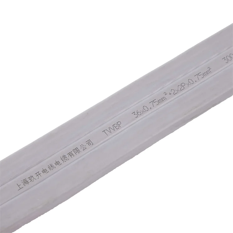 2022 Hot sale Multi Core Flat Flexible Lift Traveling Cable Flat Elevator Cable