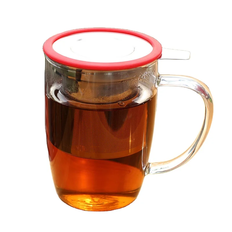 Wholesale Stocked Empty Tea Filter Bags Tea Infuser Stainless Steel With Two Handle For Cup Mug Teapot
