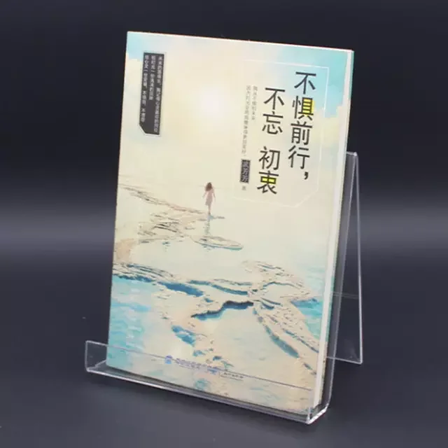 Acrylic Book Easel Stand with Ledge Clear Easels Plate or Books Display Music Sheets Artworks CD Tablet Holder