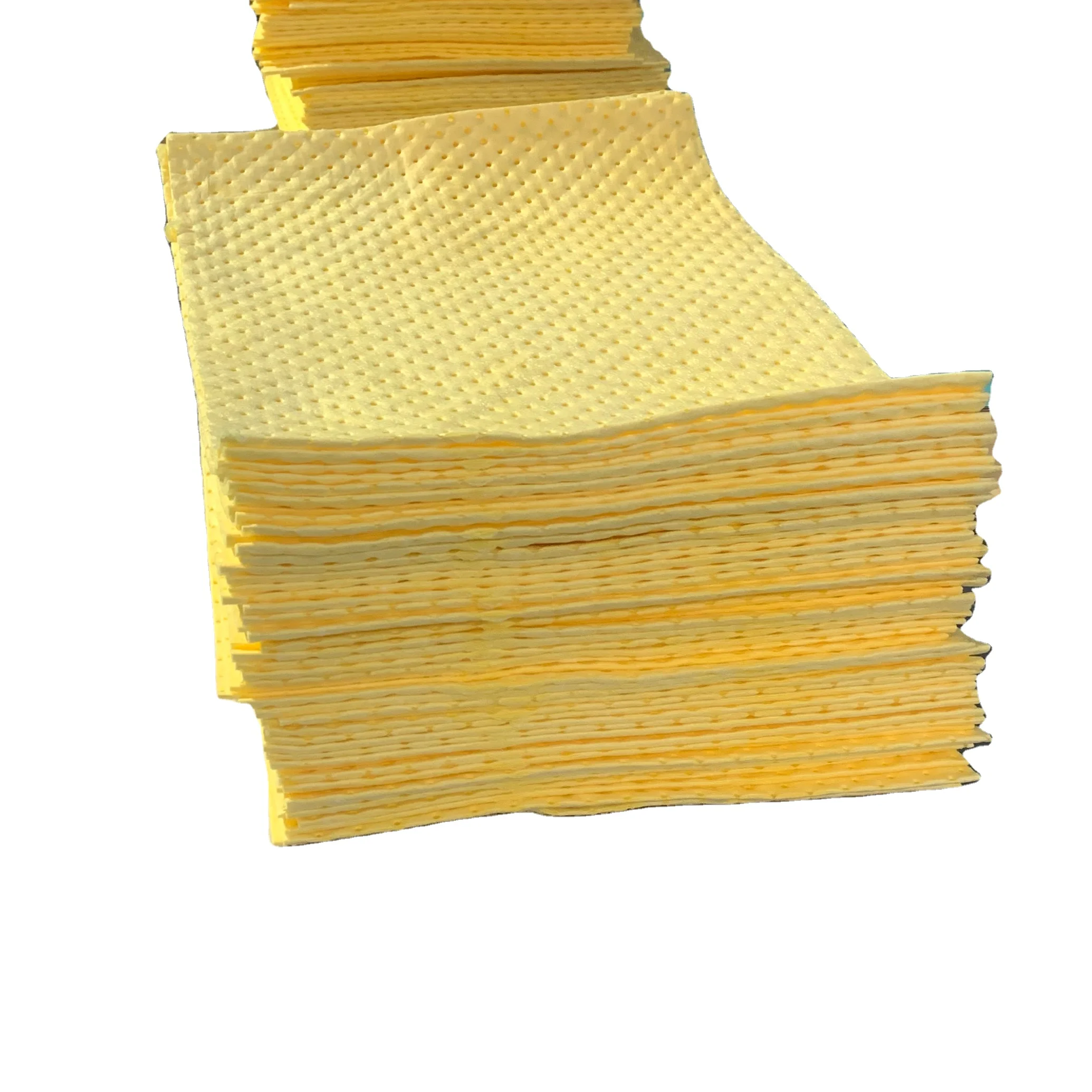 Polypropylene environmental product Yellow Chemical Absorbent Pad