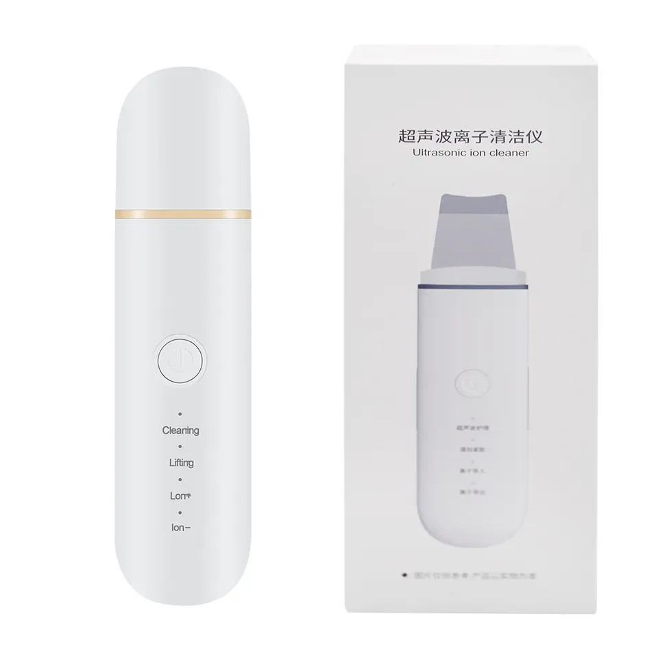 Hot Selling Blackhead Remover Facial Care Massager Acne Beauty Peeling  Ultrasonic Facial Scraper Skin Scrubber