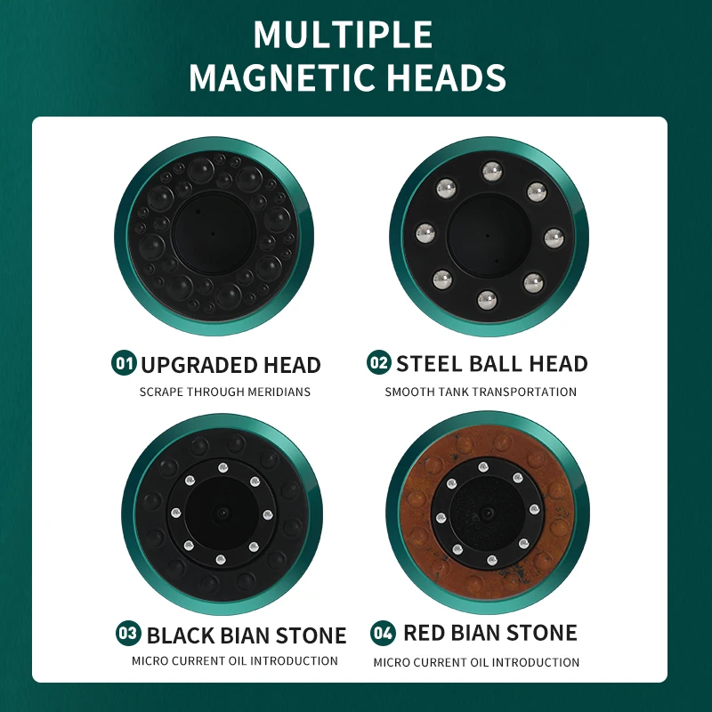 Rechargeable Electric Body Cupping Tool Vacuum Suction Cupping Equipment Sets Smart Therapy Massage Cupping Machine