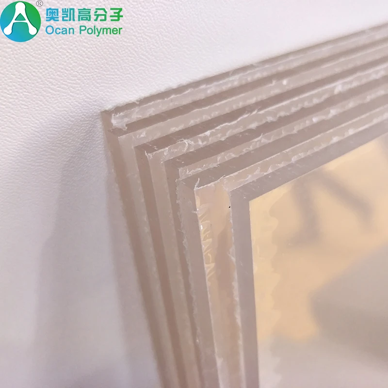 2mm/3mm5mm Thin Hig  Clear Transparent Plastic PVC Rigid Thick Plate/Sheet