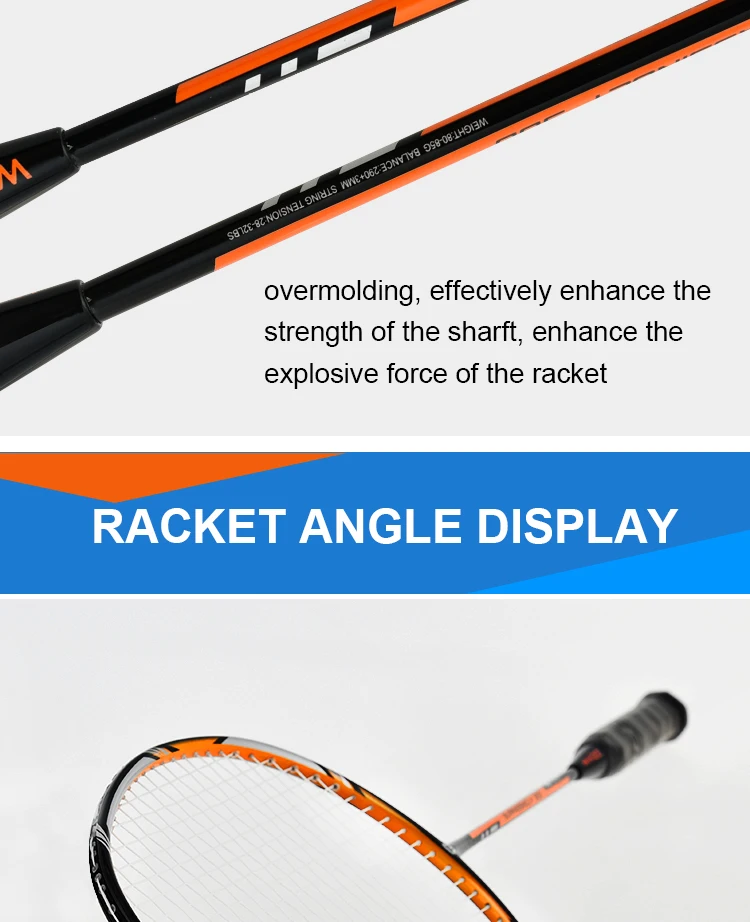 SURPASSINGLY 300 beautiful water mark high tension professional player used badminton racket for competition