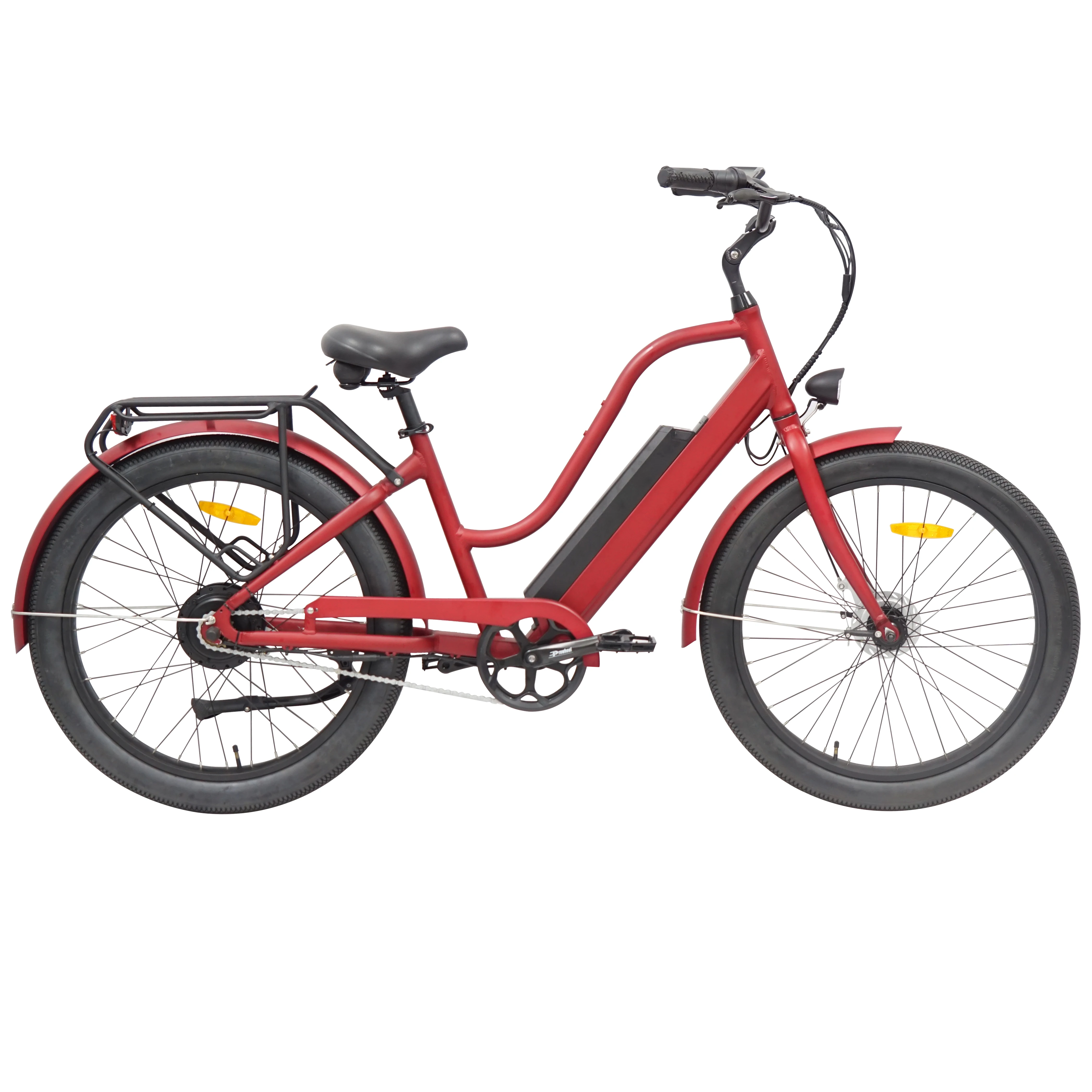 2023 New version beach cruiser electric bicycle 26 inch
