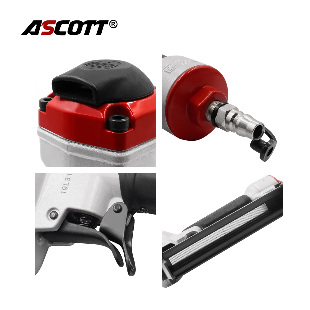 20GA Wide Crown Nailer Framing Nail Gun Air Brad Nailer Pneumatic Stapler 1022J