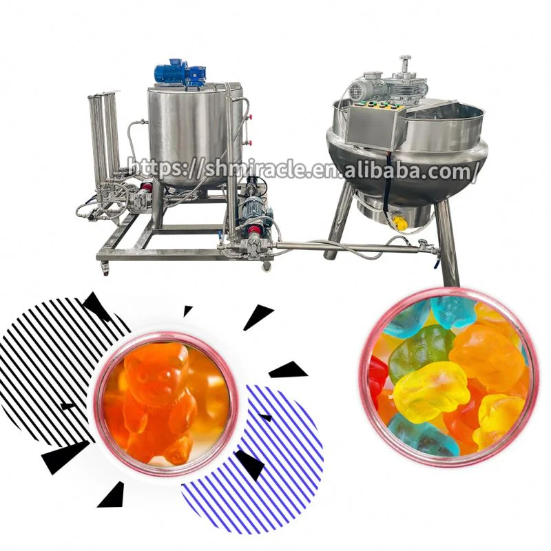 Advanced Hot Selling Jelly Gummy Candy Production Line Candy Machine Candy Maker Machine