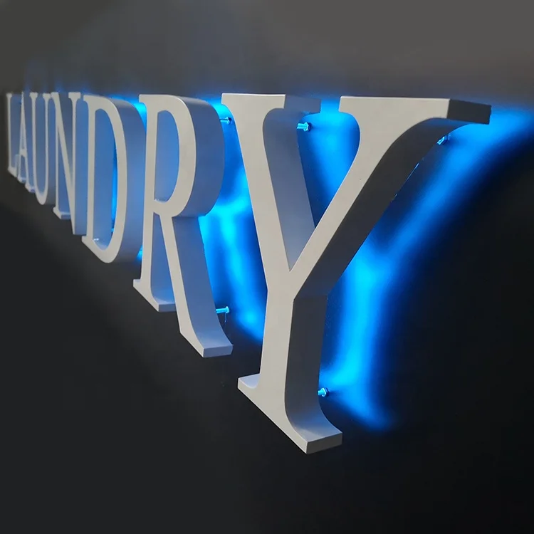  Наружная светодиодная вывеска для улицы 3d