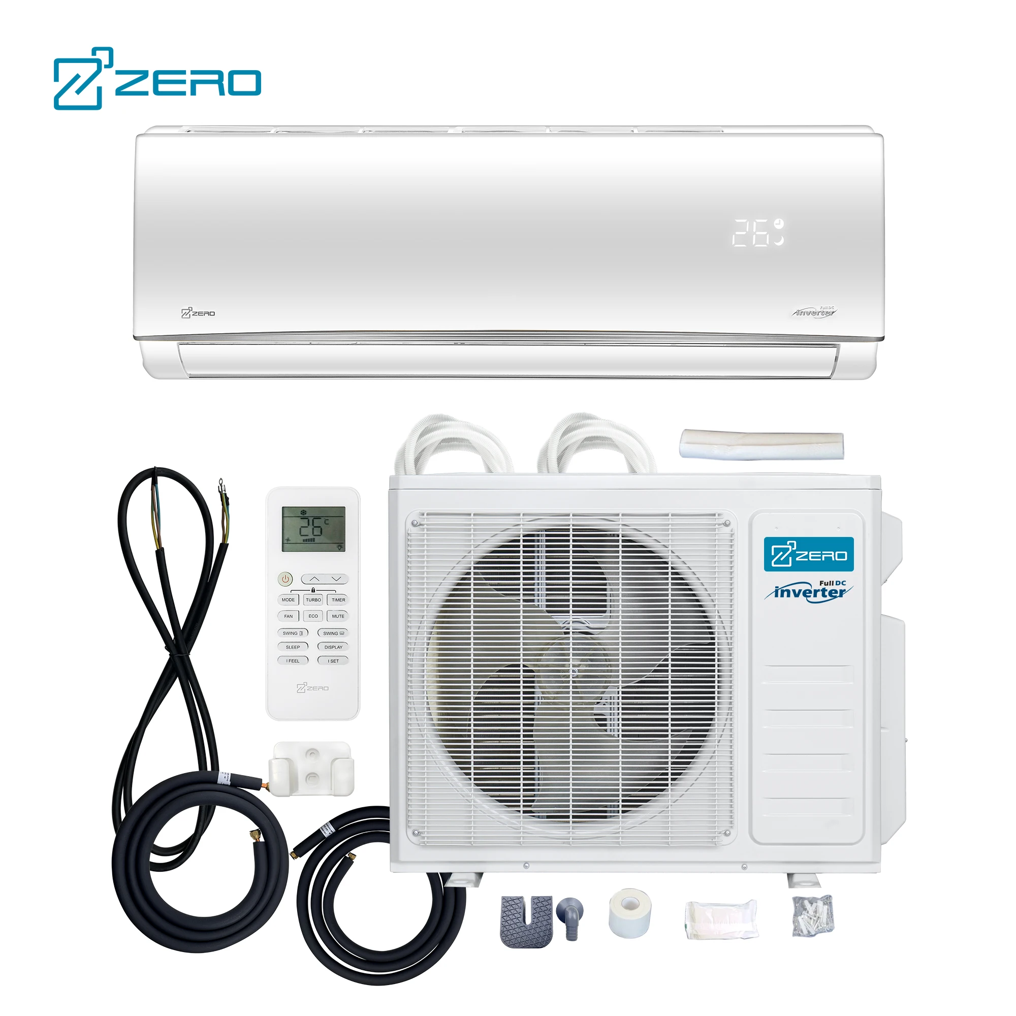ZERO Z-max Hyper Heat Mini Split Ac кондиционер/110 В 220 и R410a кондиционер сплит-система 30 тепловых насосов