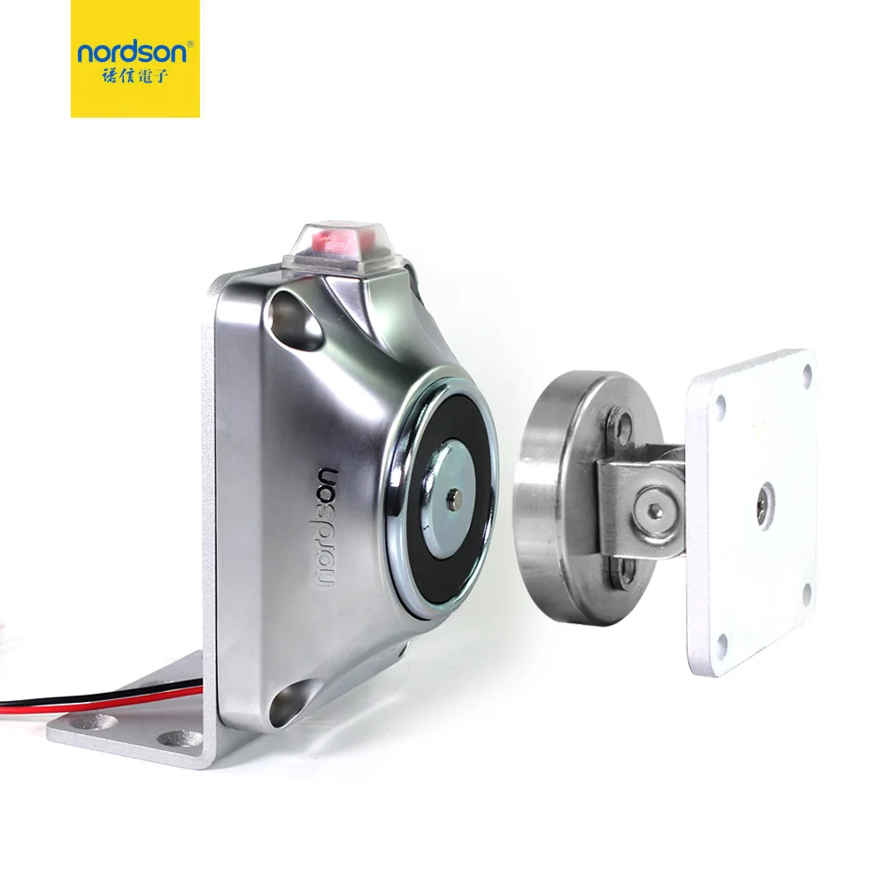 Nordson Floor and Wall Mount Door Contact Magnetic Door Holder with Low Power Consumption