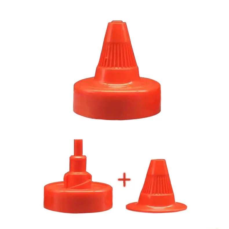 38 400 condiment ketchup mayonnaise twist closure cap lid screw plastic cover