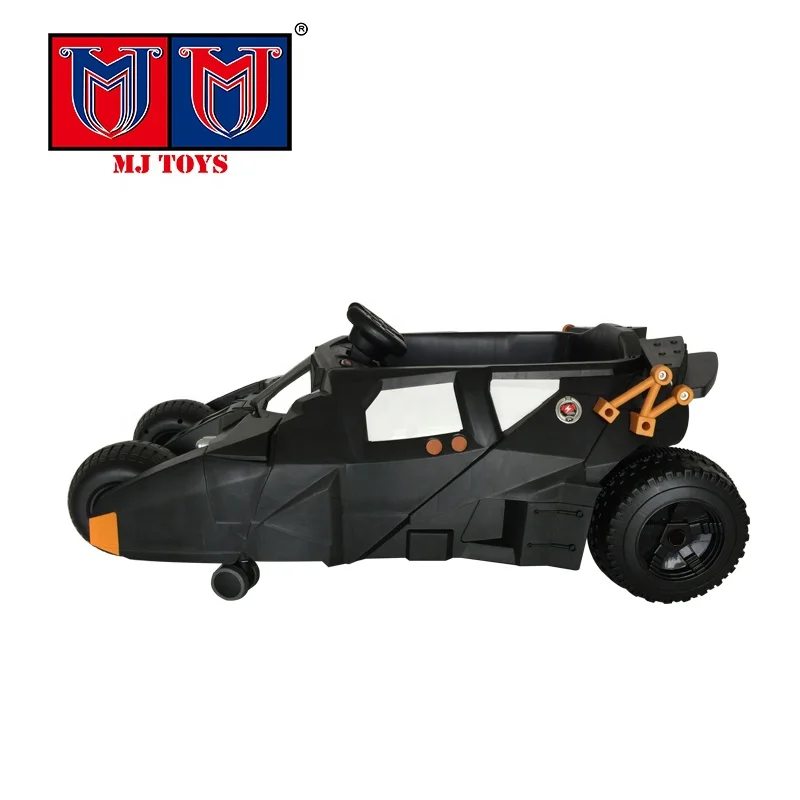 Cool Children Ride on Car Electric with Certificate Black MJ Toys 4 Wheels Battery Plastic Good Quality