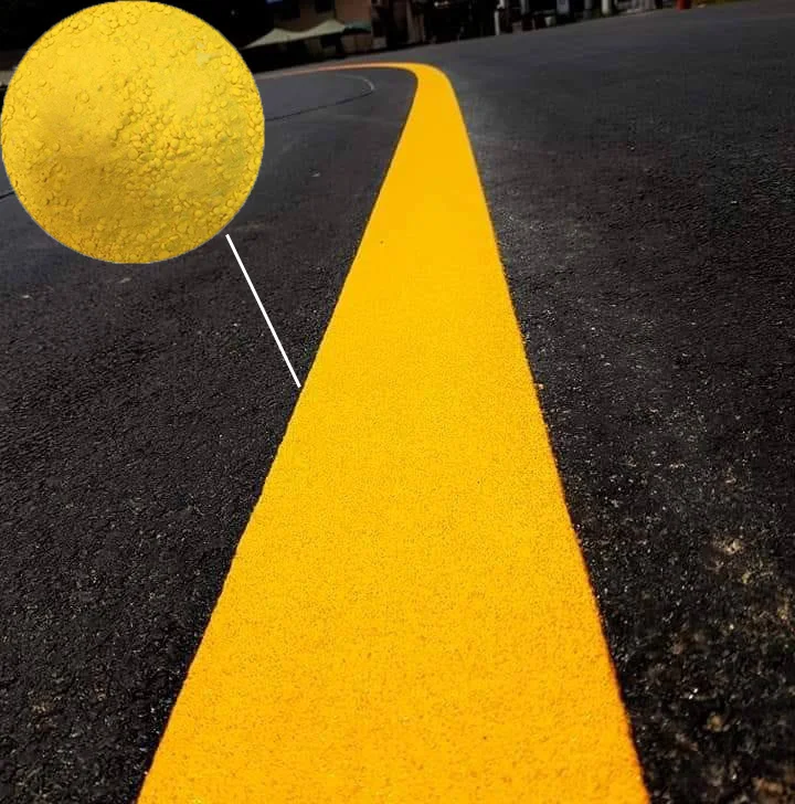 Hot Sale Reflective Thermoplastic Pavement Material/ Hot Melt high way line painting paint thermoplastic