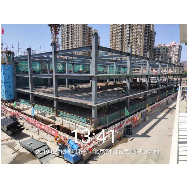 
Multi-story Prefab house of Steel frame 