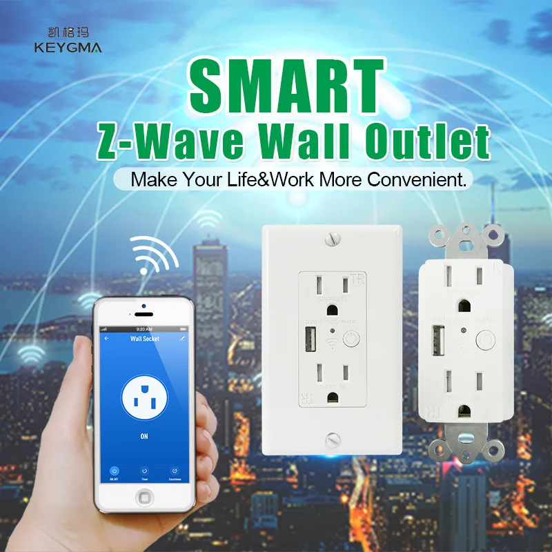 Wall Receptacle Socket Smart Life Compatible Wifi Enchufe Inteligente Wifi