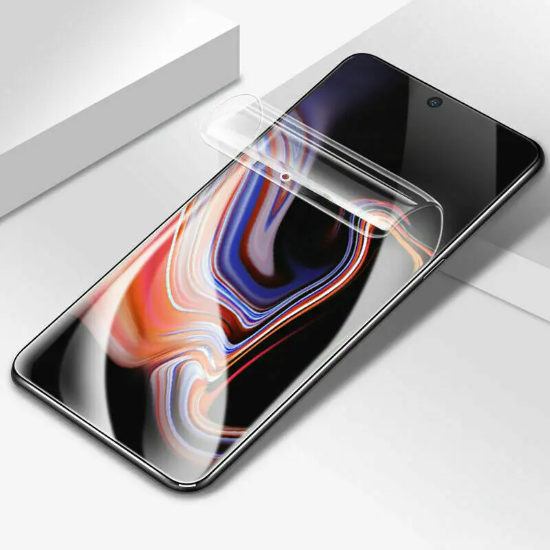  Гидрогелевая пленка для защиты экрана Samsung Galaxy S20 Ultra PLUS Note 20 S10 Plus iPhone