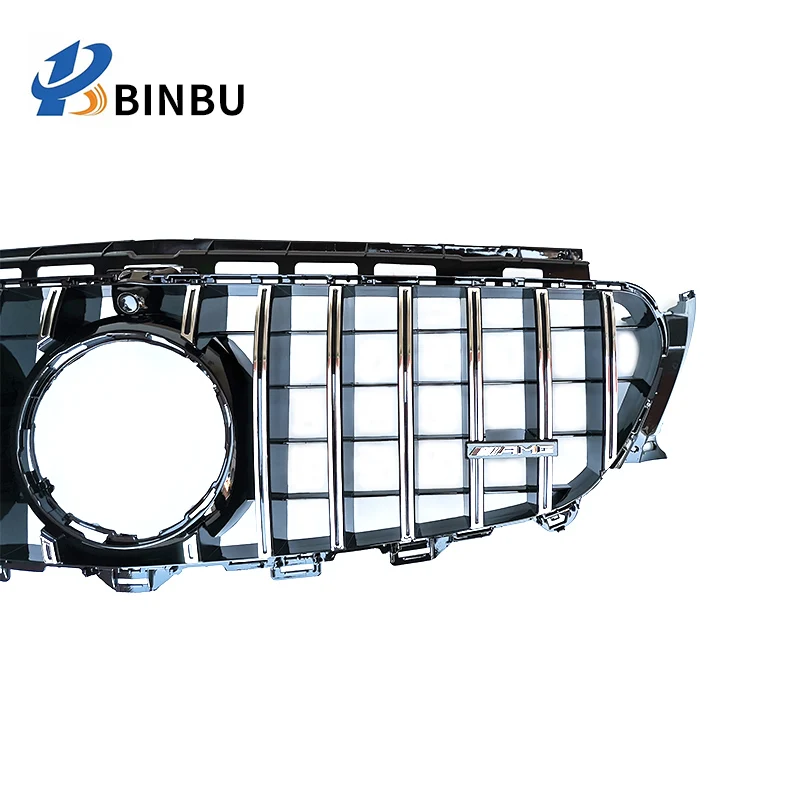for Mercedes Benz E-class w213 front air grille GT style Intake grille sports  Silver Black2016-2019