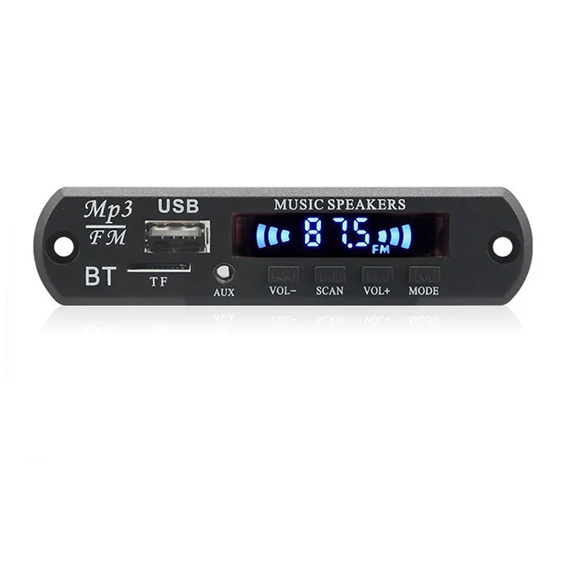 Circuit FM Aux Board Music Decoder Board MP3 Decoder Module Audio Player