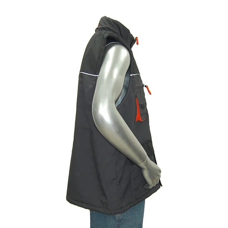 China supplier men winter work safety vests for sale