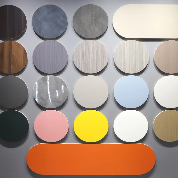 Melamine Paper Laminated Particle Board 9-25Mm E1 Melamine Facing Particle Board