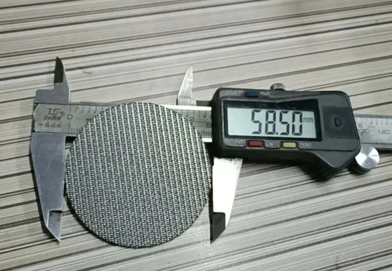 51/53.5/58mm puck screen 316L Stainless Steel Sintered Mesh Coffee Filter Disc for Espresso Portafilter Lower Shower