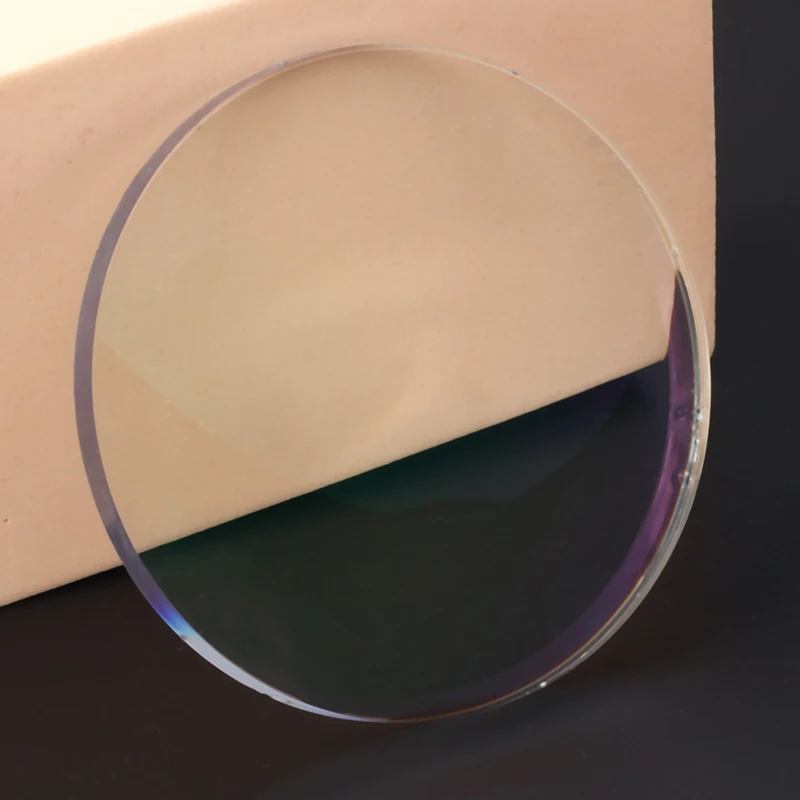 China Cheap Prices 1.56 1.61 1.67 HMC Single Vision Blue Block Glass Lens Optical Spectacle Lenses