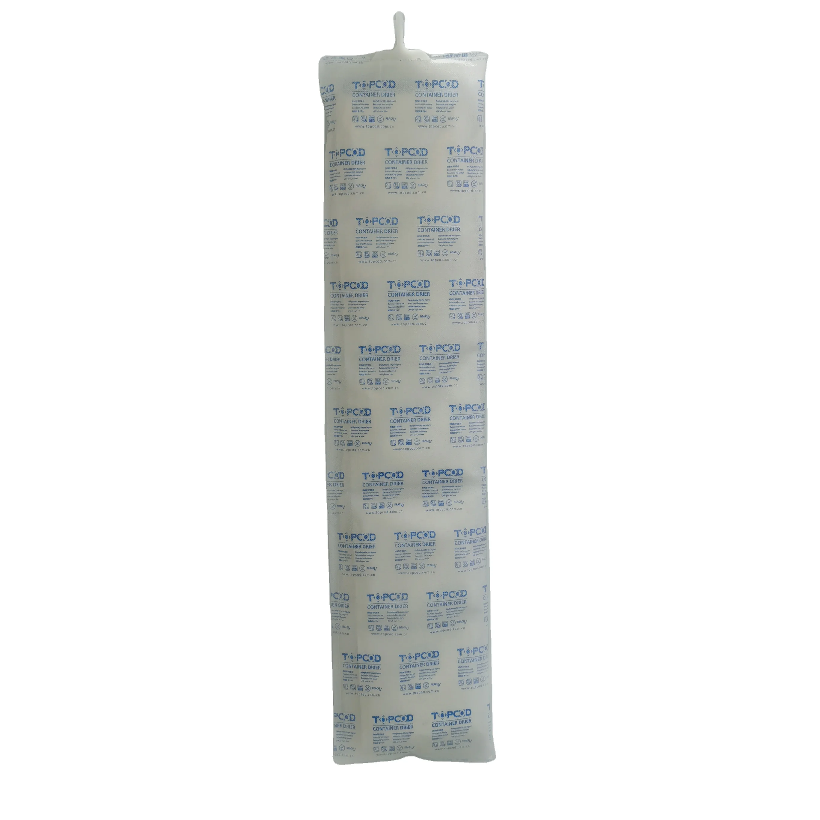 200%-300% Super Dry Dry Desiccant Anti Moisture Calcium Chloride Container Desiccant Hanging Bag