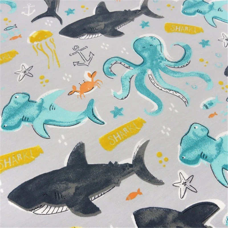 French Terry Fabric Custom Printed Knitted Fabric For Hoodie And Sweater