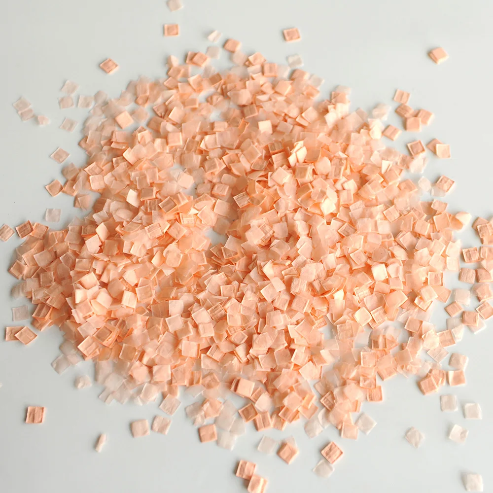Colored Mini Confetti 1*1cm Square Tissue Paper Confetti For Party And Wedding