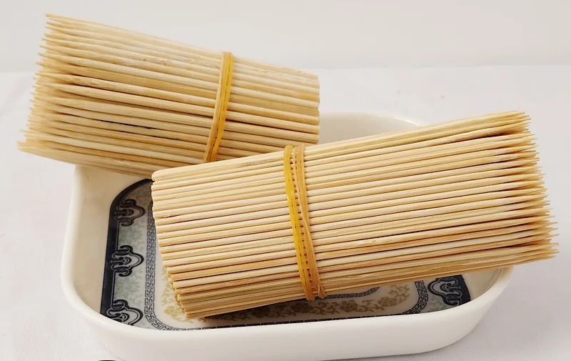 Original Natural Outdoor Cheap Price Custom Private Label Original Round Bamboo Skewer for Picnic Barbecue