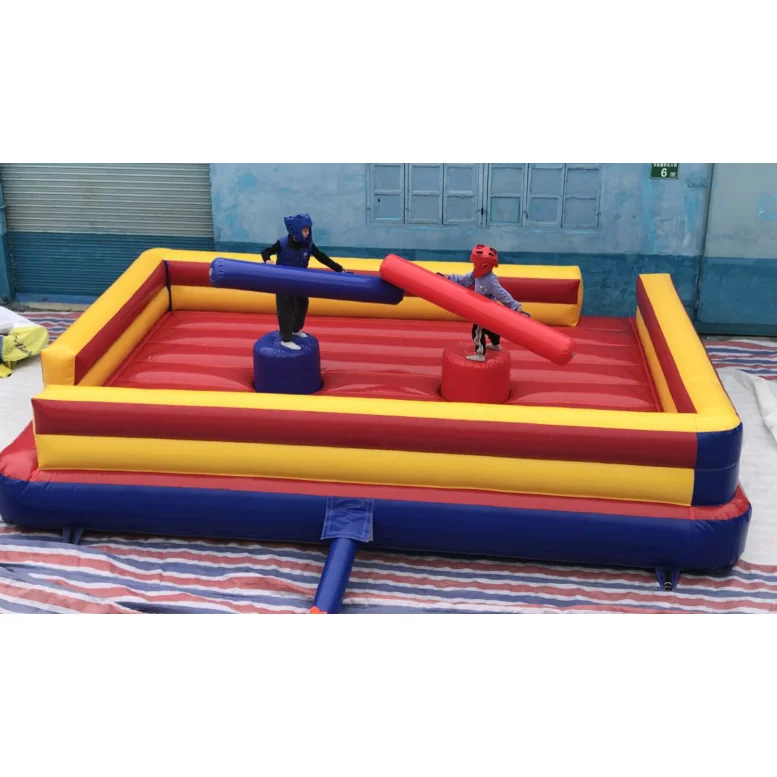 Inflatable jousting combat sticks toys Bouncy Interactive Gladiator Joust Arena Sport Game Boxing Arena For kids and adults