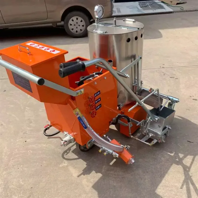 Powerful Engine Road Marking Machine Sports Field Line Paint Machine Line Marking