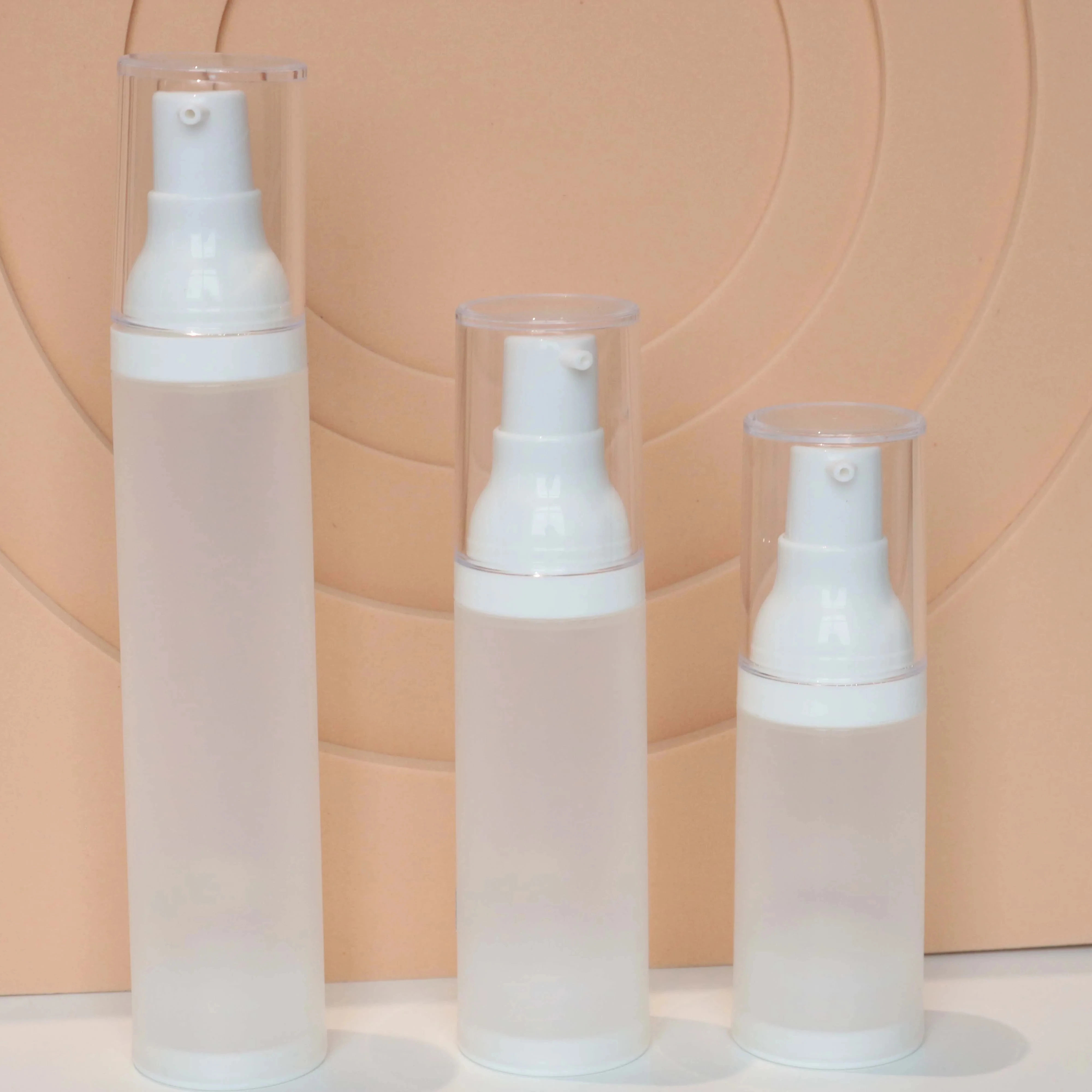 15ml 30ml 50ml White frosted glass bottle White opaque glass gas free glass bottle