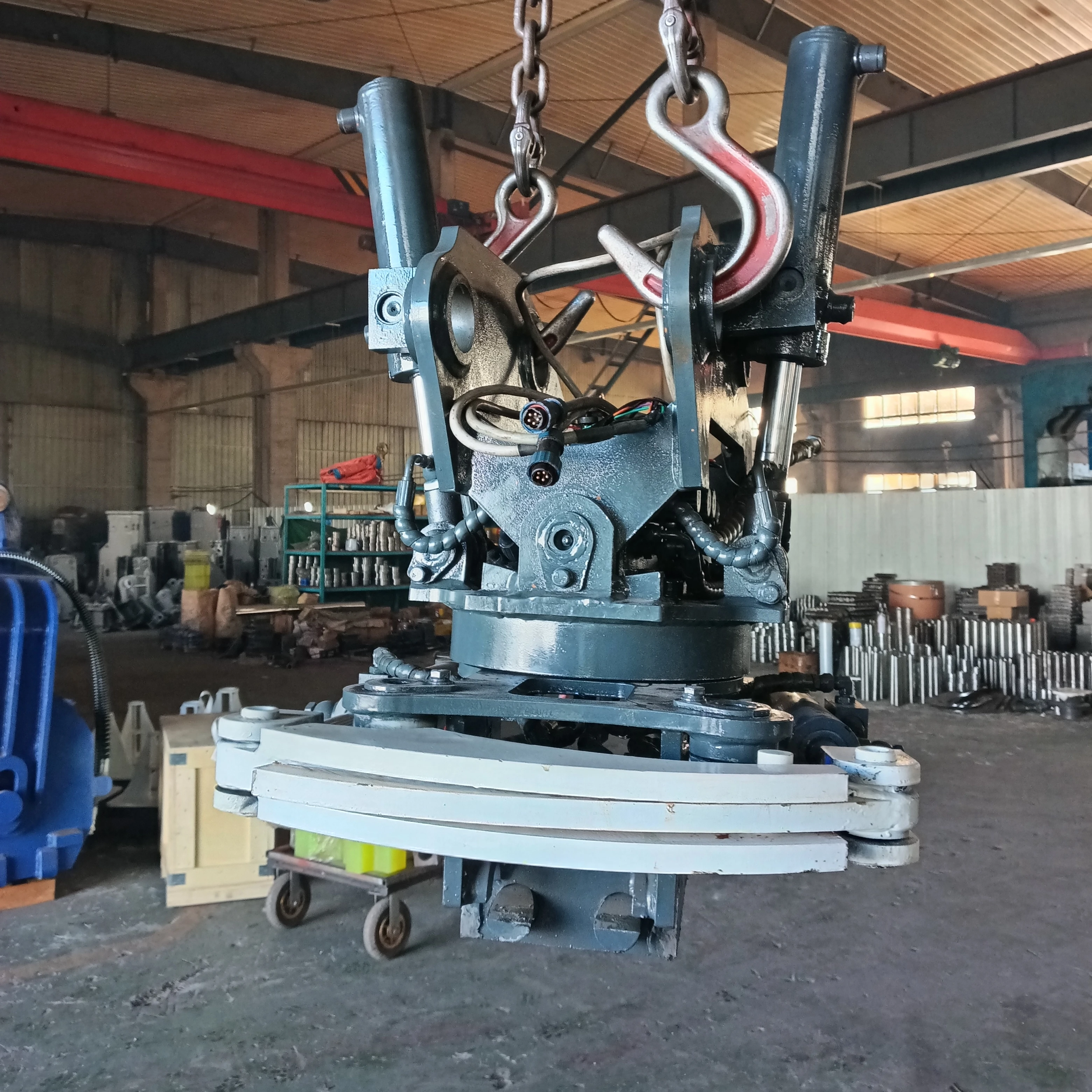 Construction Hydraulic Wrist Quick Hitch Fast & Accurate Results Product