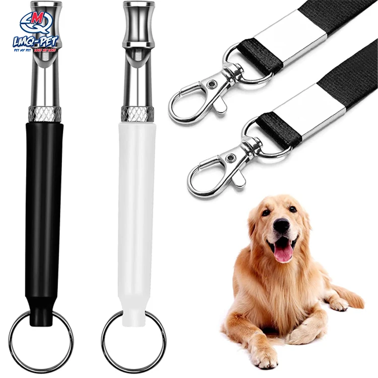 Training Behavior Aids Accessories Dog Training Kit Clicker Adjustable Ultrasonic Silent Dog Whistle With Lanyard