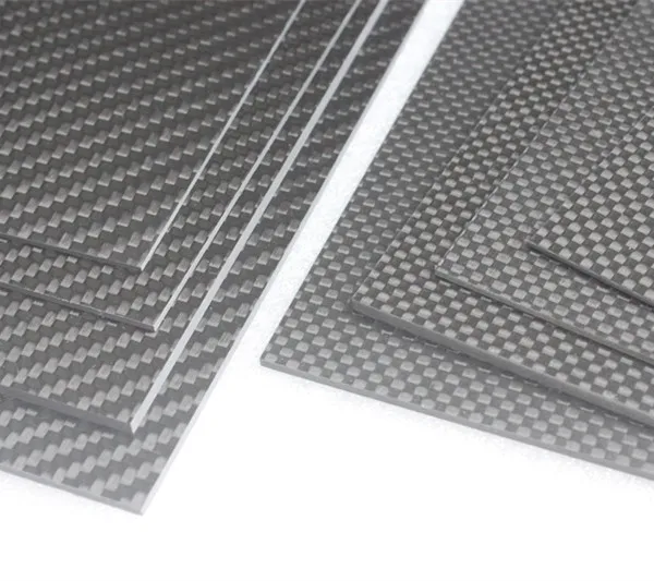 carbon laminated sheet 2mm with cnc cutting for drone frame