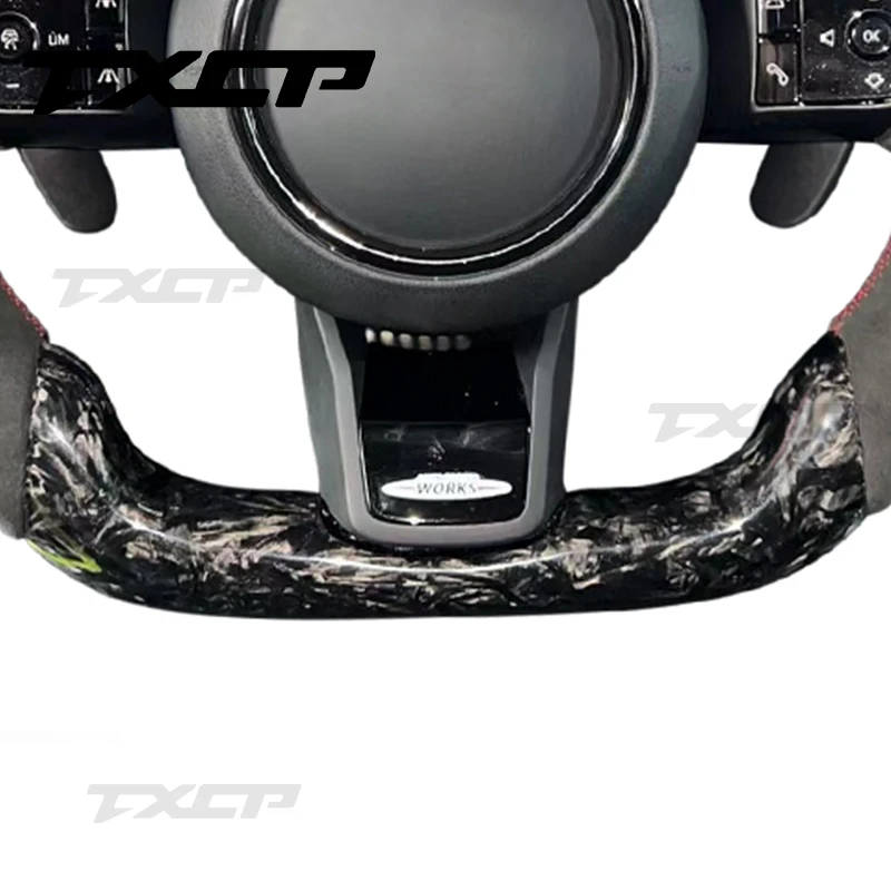 Подходит для BMW Mini Cooper JCW F56 F57 F54 F55 F58 R56 R57 R58 R59 R60 R61 F60 руль из углеродного волокна