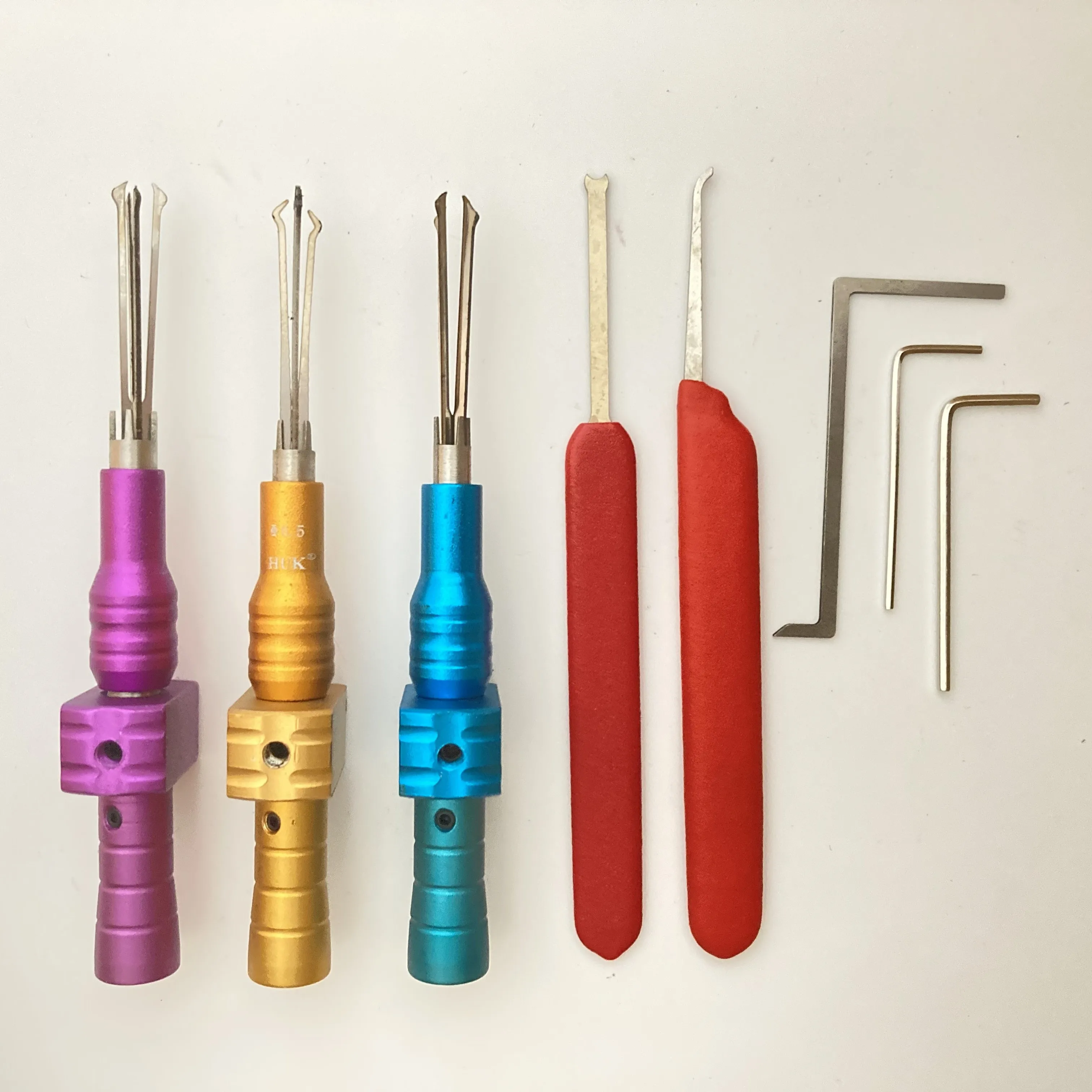 Honest 3 Pcs Cross Lock Pick Tool Lock Opening Tools