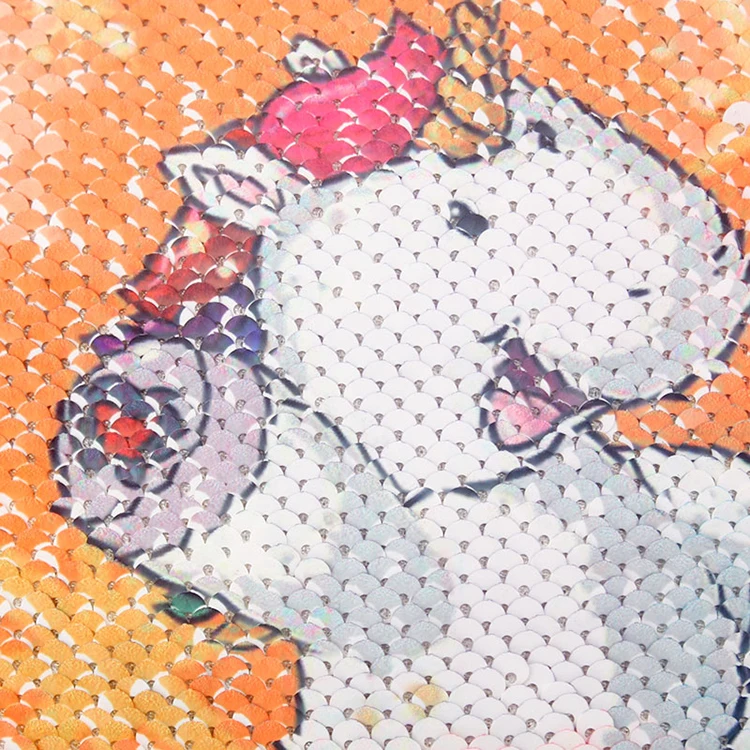 Fun Flip Sequins Throw Pillow Cover Custom Sublimation Home Decoration Pillow Sequin Cushion